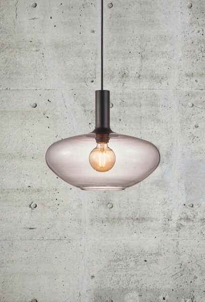 Nordlux - Lustr na lanku ALTON 1xE27/60W/230V černá