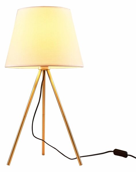 Stolní lampa ELENA 1xE27/20W/230V bílá