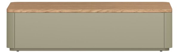 Konferenční stolek Elivo 100 cm se zásuvkami - eukalyptus / dub baltic dune