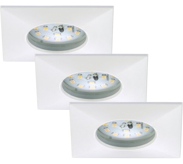 Briloner 7205-036 - SADA 3x LED Podhledové svítidlo ATTACH LED/5W/230V IP44 bílá