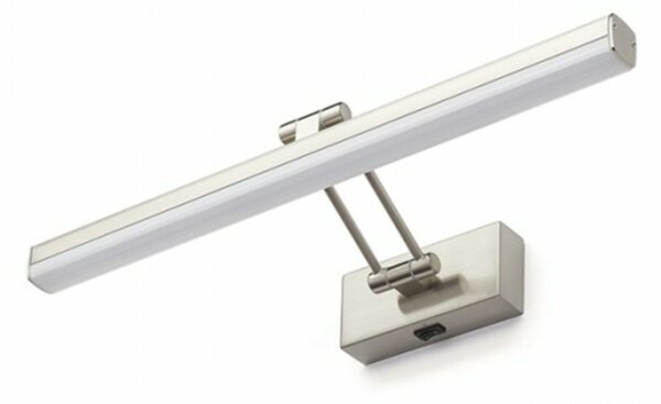 RED - DESIGN RENDL RENDL SWING nad obraz česaný hliník 230V LED 8W 3000K R12952
