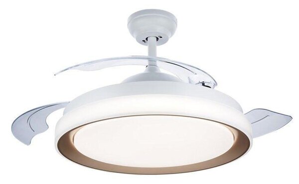 Philips Bliss stropní svítidlo s ventilátorem 28W (větrák) + 35W (světlo) 4500lm 2700/4000/5500K 51cm, zlaté