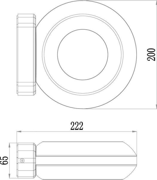 Deko-Light 731081 - LED Venkovní nástěnné svítidlo MUSCAE 13W/230V IP54 antracit