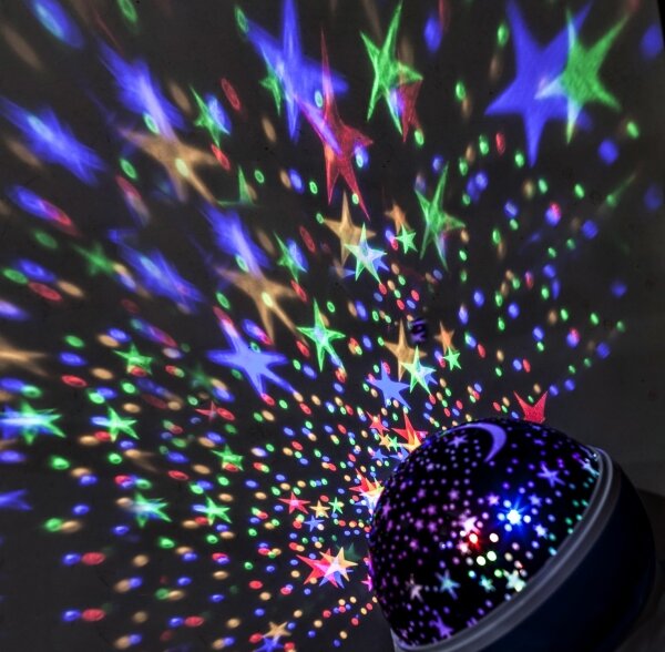 Solight 1V220 - LED Vánoční projektor USB 4xAAA