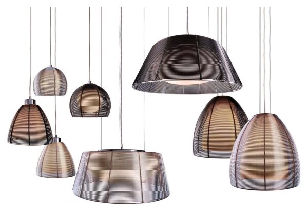 Deko-Light 342032 - Lustr na lanku FILO 3xE27/60W/230V pr. 39 cm černá