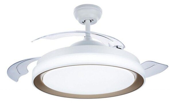 Philips Bliss stropní svítidlo s ventilátorem 28W (větrák) + 35W (světlo) 4500lm 2700/4000/5500K 51cm, zlaté