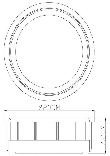 Deko-Light 731058 -LED Venkovní nástěnné svítidlo MEISSA 6,8W/230V IP44 antracit