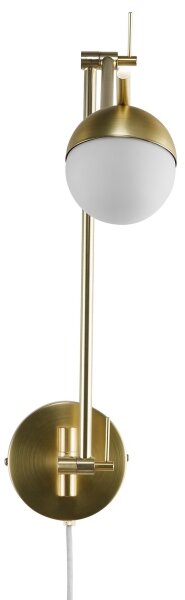 Nordlux - Nástěnná lampa CONTINA 1xG9/5W/230V mosaz