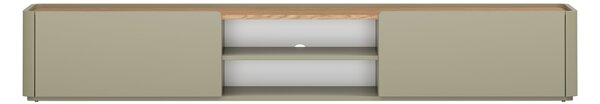 TV stolek Elivo 220 cm se zásuvkou - eukalyptus / dub baltic dune