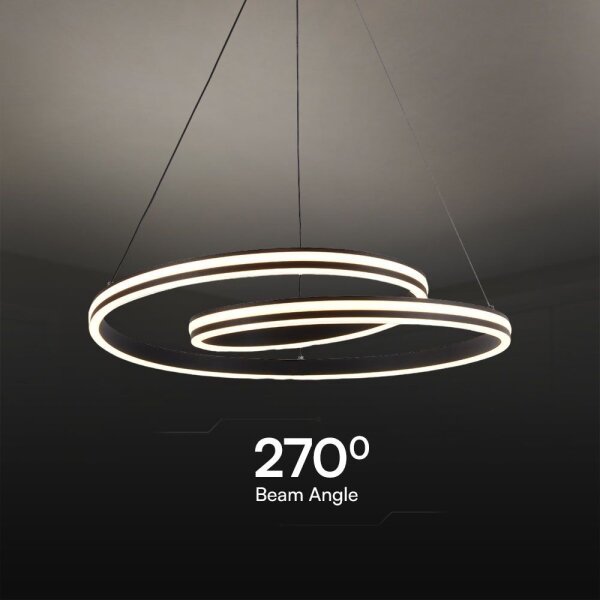 LED Lustr na lanku LED/40W/230V