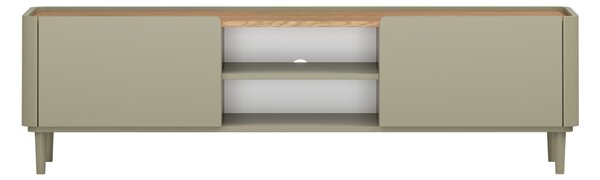 TV stolek Elivo 170 cm na nožkách - eukalyptus / dub baltic dune