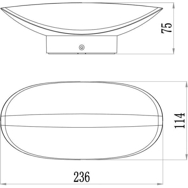 Deko-Light 731078 -LED Venkovní nástěnné svítidlo AVIOR 12,7W/230V IP54 antracit