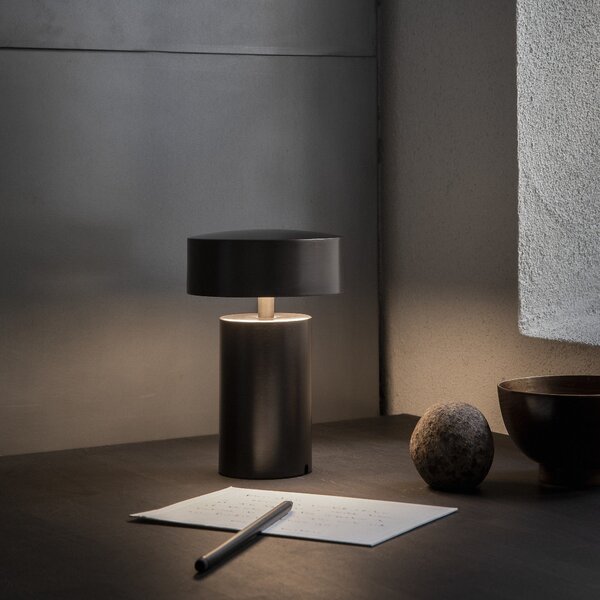 AUDO COPENHAGEN Stolní lampa Column Portable, Bronze