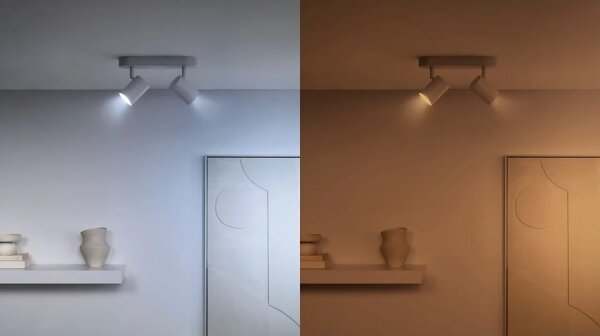 SADA 2x LED Stmívatelná žárovka PAR16 GU10/4,7W/230V 2700-6500K CRI 90 Wi-Fi-WiZ