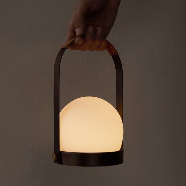 AUDO COPENHAGEN Přenosná lampa Carrie Portable, Bronzed Brass