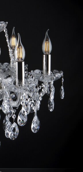 Lampa stolní ES1026+101PB, Varianta Stříbrná