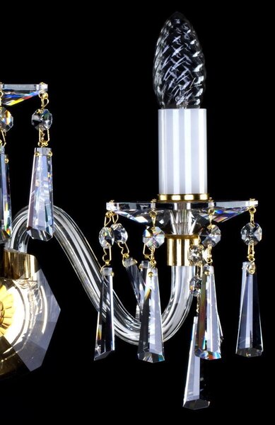 Nástěnná lampa N154, Varianta Zlatá