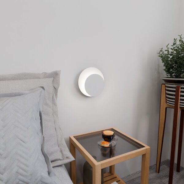 Emibig Circle nástěnné svítidlo 1x8 W bílá 972/1