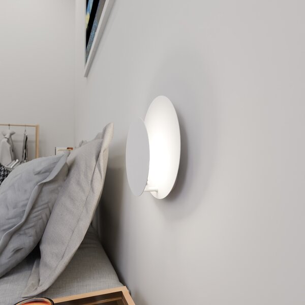 Emibig Circle nástěnné svítidlo 1x8 W bílá 972/1