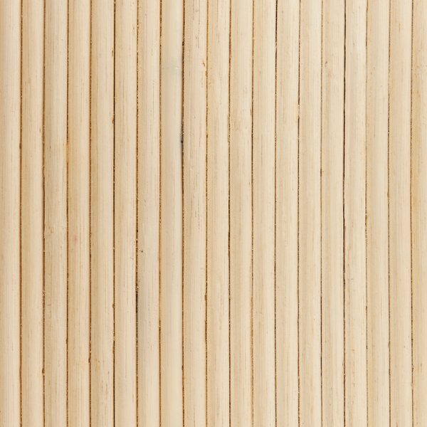 Sada 2 konferenčních stolků SALANTI Ratan Přírodní s úložným prostorem
