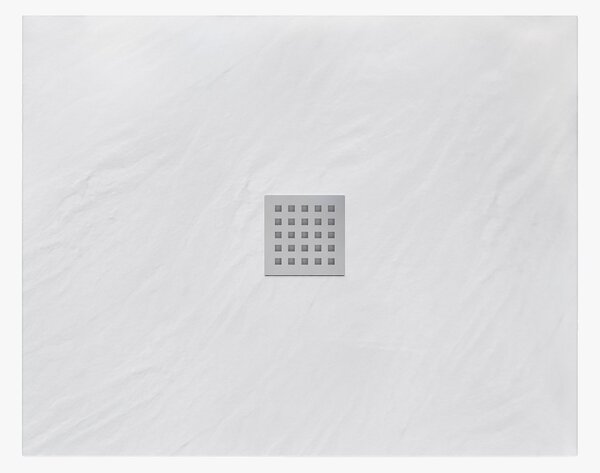 Rea Black Rock, konglomerátová sprchová vanička 120x90x3, 5 cm, bílá, REA-K5582