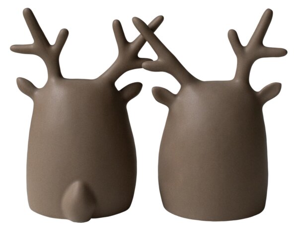 DBKD Set keramických dekorací Deer Twins - Dust DK399