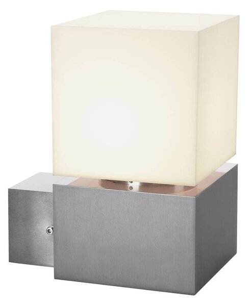 LA 1000336 SQUARE WALL E27 venkovní stojací lampa nerezová ocel 304 max. 20W IP44 - BIG WHITE (SLV)