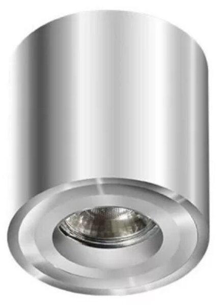 Stropní bodové přisazené svítidlo AZzardo Mini Bross aluminium AZ1756 GU10 1x50W IP20 8cm hliníkové