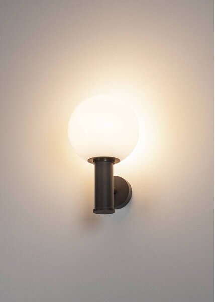 LA 1002002 GLOO PURE WL, venkovní nástěnné nástavbové svítidlo, E27, antracit, IP44 - BIG WHITE (SLV)