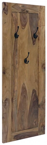 Věšák s 3 háčky Rami 50x140x2,5 z indického masivu palisandr