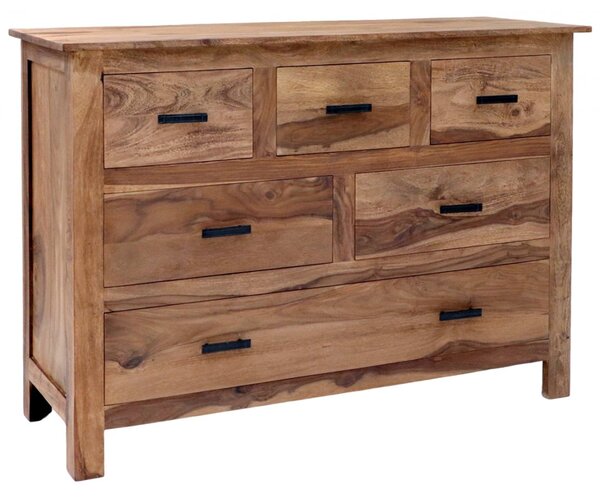 Komoda 120x90x45 Rami z indického masivu palisandr