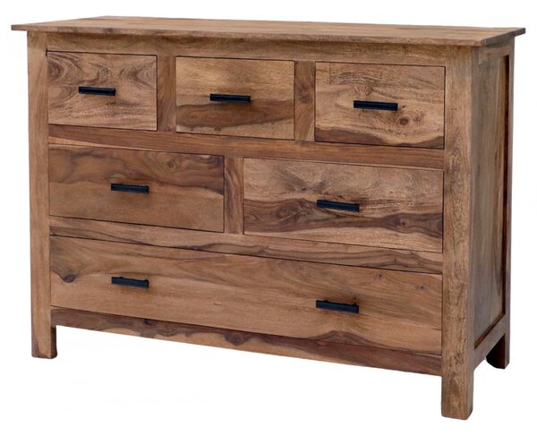 Komoda 120x90x45 Rami z indického masivu palisandr