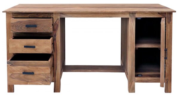 Psací stůl Rami 160x80x76 z indického masivu palisandr