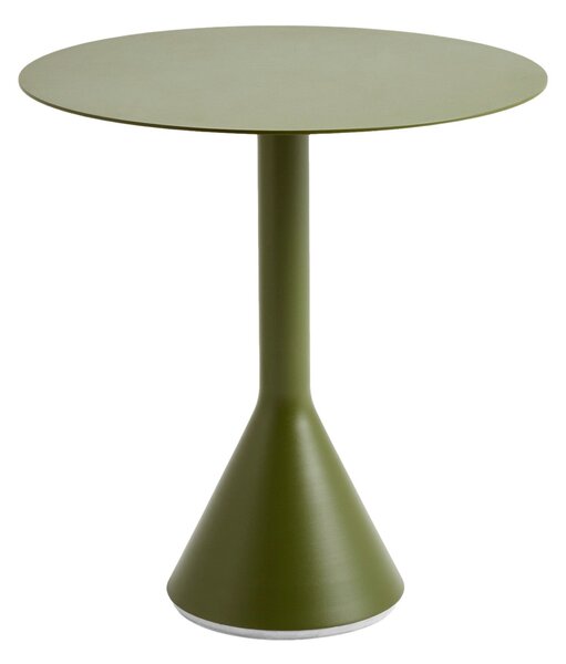 HAY Zahradní stůl Palissade Cone Ø70, Olive
