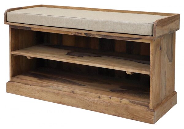 Botník 105x60x40 Rami z indického masivu palisandr
