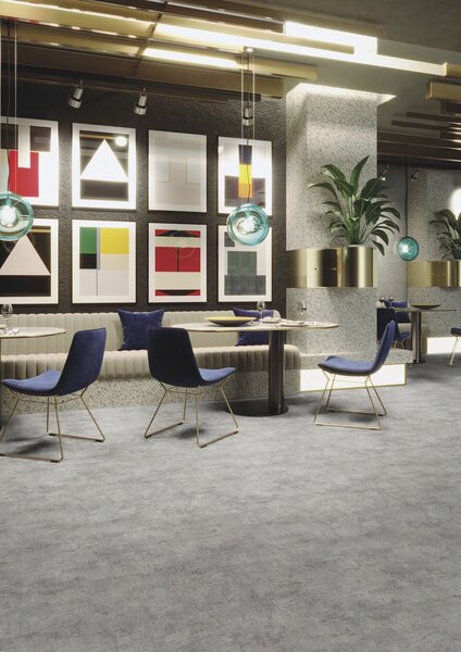 Gerflor Taralay Libertex Rough Light Grey 2225 - 2m 1 m²