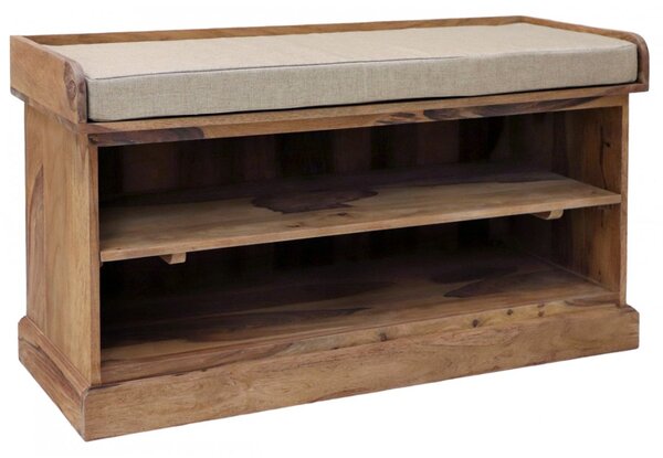 Botník 105x60x40 Rami z indického masivu palisandr
