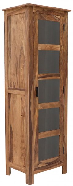 Vitrína 60x180x45 Rami z indického masivu palisandr