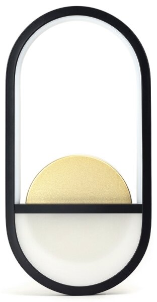 Aigostar - LED Nástěnné svítidlo LED/13,5W/230V 2700K černá/zlatá