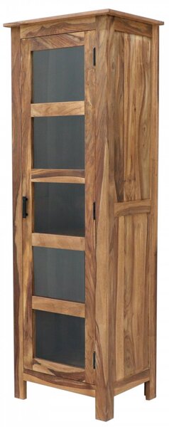 Vitrína 60x180x45 Rami z indického masivu palisandr