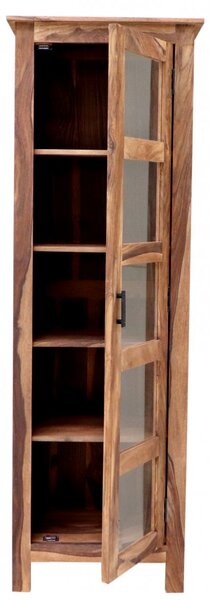 Vitrína 60x180x45 Rami z indického masivu palisandr