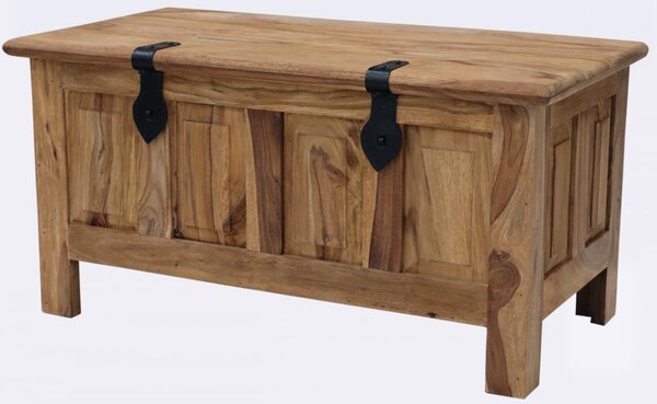 Truhlice Rami 90x45x45 z indického masivu palisandr