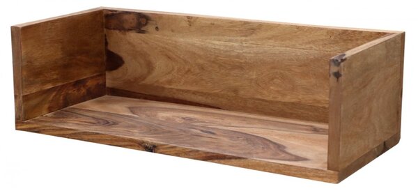 Police na zeď Rami 50x22 z indického masivu palisandr