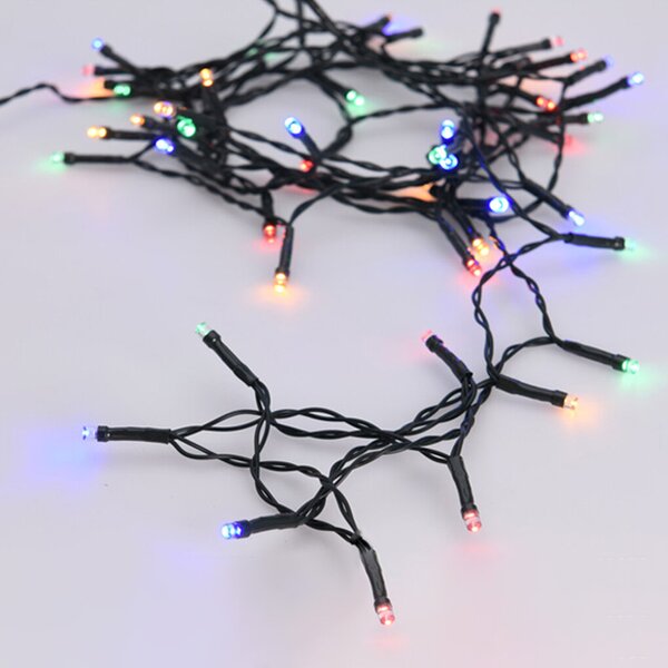 Home Elements Solární světelný řetěz 50 LED, barevný