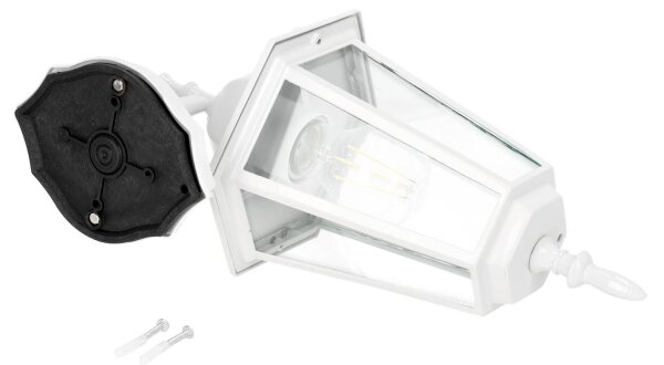 Venkovní nástěnné svítidlo 1xE27/60W/230V IP44 bílá