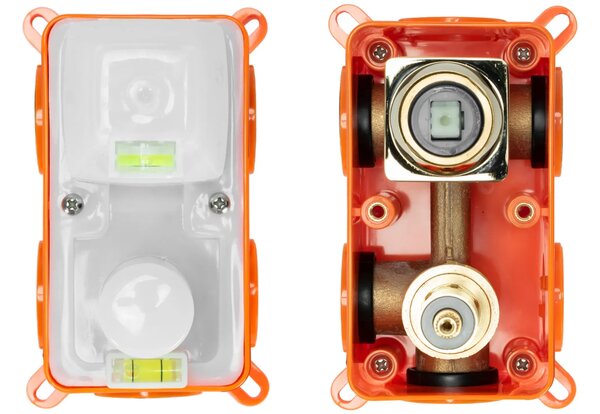 Podomítková sprchová sada REA OVAL - chrom - BOX