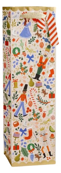 Dárková taška na víno Nutcracker Sweets