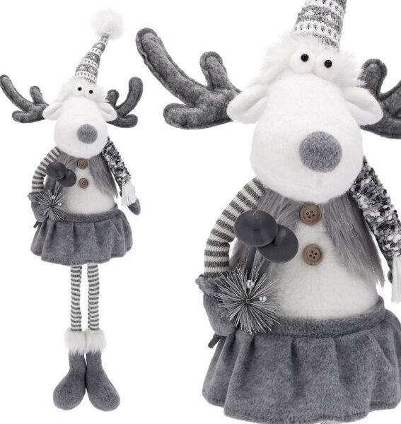 Vánoční dekorativní figurka soba 74 cm