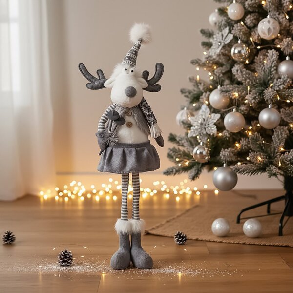 Vánoční dekorativní figurka soba 74 cm