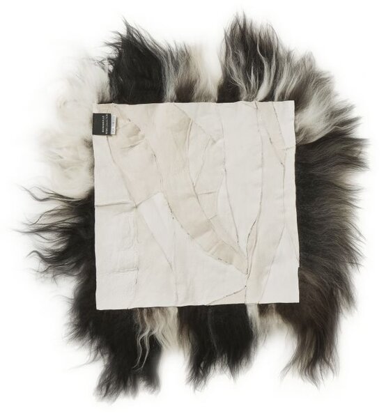 Skinnwille Home Collection Kožešina na židli Molly Spotted, patchwork, 37x37 cm